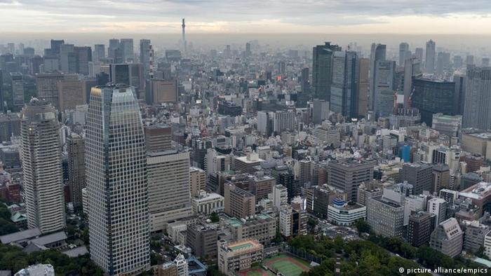 Japan Tokyo skyline