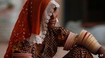 A Pakistani flood survivor from Hindu community takes refuge in a temple in Thatta near Hyderabad, Pakistan on Saturday, Aug. 28, 2010
(ddp images/AP Photo/Shakil Adil)