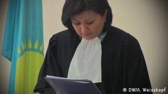 Казахстанский суд выносит приговор