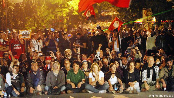 Taksim Platz Gezi Park Istanbul Türkei 
