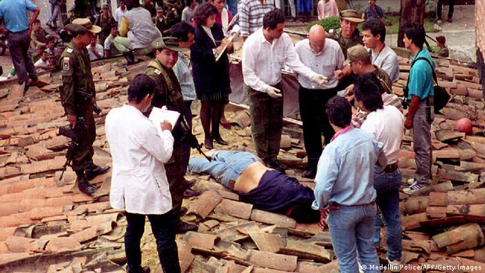 Pablo Escobars Leiche 1993