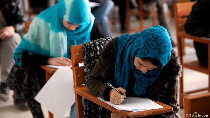 Afghanistan Studenten der Universität in Kabul