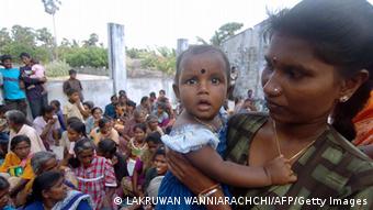 Sri Lanka Mutter mit Kind