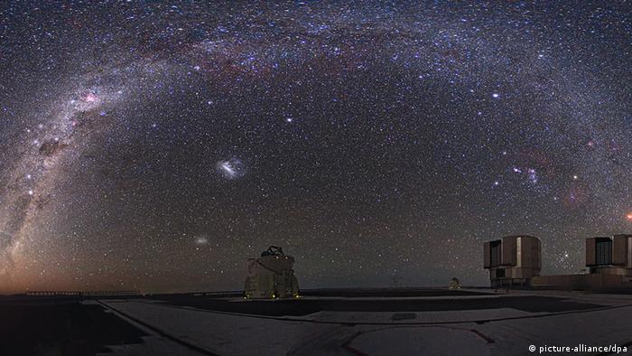 Sky over the European Southern Observatory (ESO) in Chile (Photo: Picture alliance/ dpa)