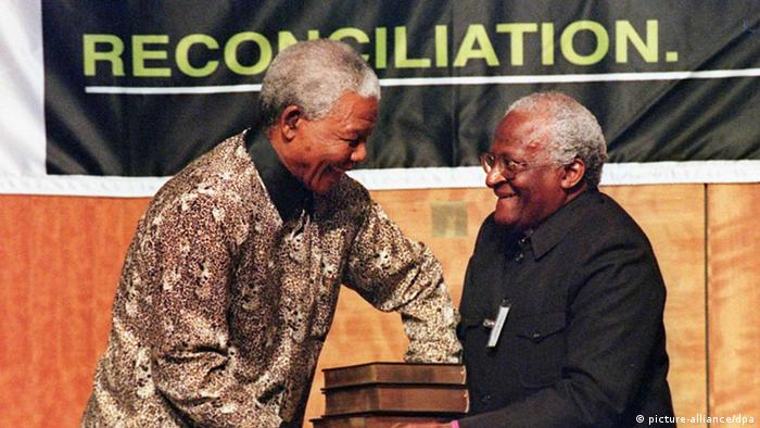 Nelson Mandela und Desmond Tutu