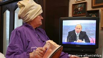 Многие русские в Германии смотрят российское ТВ (фото из архива)