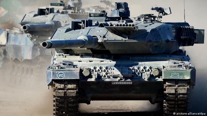 Waffenexport Deutschland Panzer Leopard 2 A6