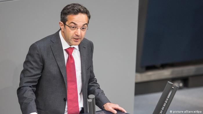 سخنرانی نوید کرمانی در پارلمان آلمان در سال ۲۰۱۴