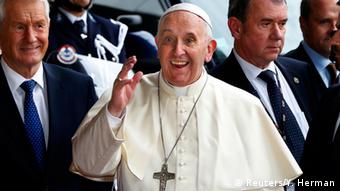 Papst Franziskus besucht Straßburg 25.11.2014 Europarat