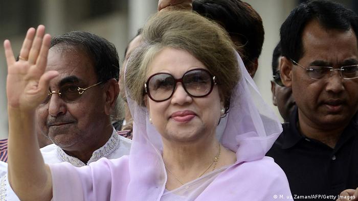Bangladesch Khaleda Zia vor dem Gericht in Dhaka 