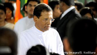 Sri Lanka Präsidentschaftswahlen Maithripala Sirisena 9.1.2015
