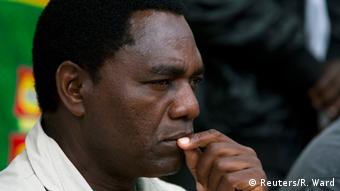 United Party for National Development (UPND) Presidential candidate Hakainde Hichilema