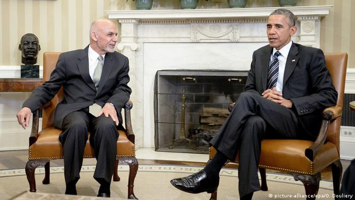 Washington Ghani bei Obama