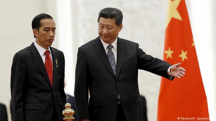 China Indonesien Widodo bei 