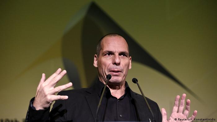 Griechenland Athen Finanzminister Yanis Varoufakis Wirtschaftskonferenz