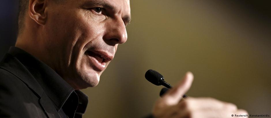 Ministro das Finanças grego, Yanis Varoufakis