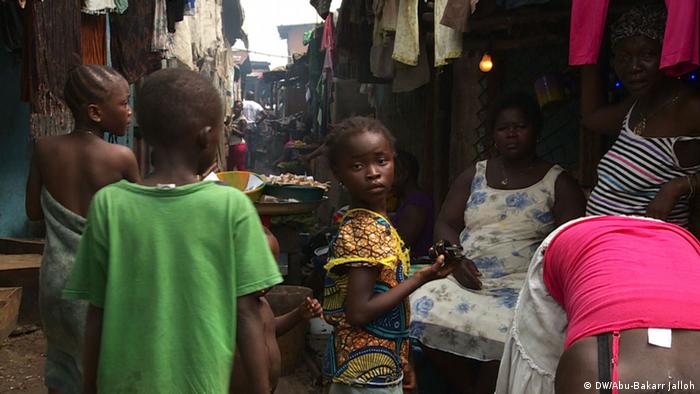 Sierra Leone Slum in Freetown