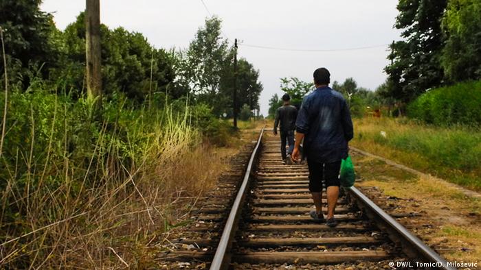Die Flüchtlings-Krise an der Serbisch-Ungarischen Grenze