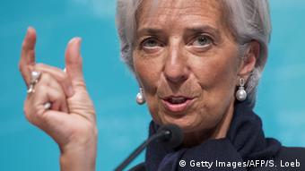 Christine Lagarde, directora del FMI.
