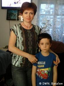 Татьяна Сетдарова с сыном