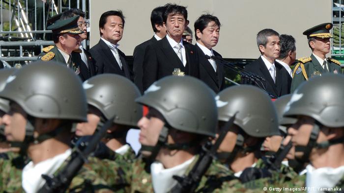 Japan Militär Soldaten Armee Shinzo Abe