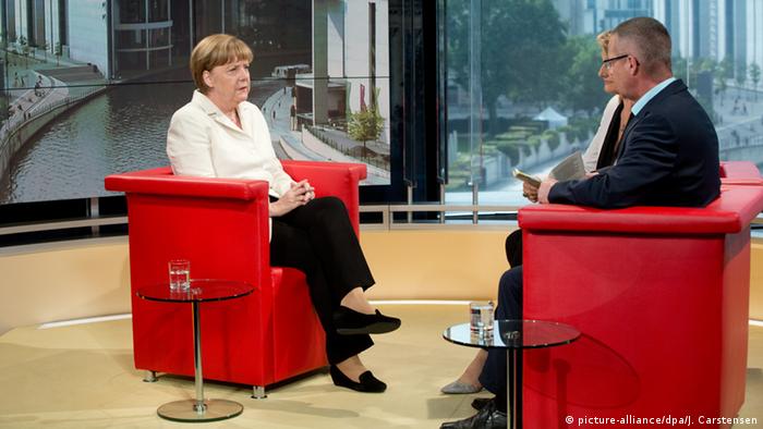 Angela Merkel Sommerinterview 2015 