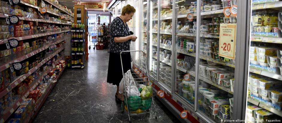 Supermercado em Tessalônica