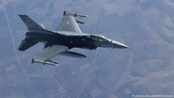 Turkish Air Force's F-16 fighter jet