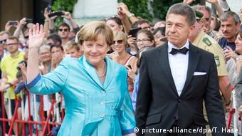 Bayreuther Festspiele 2015 - Eröffnung Angela Merkel