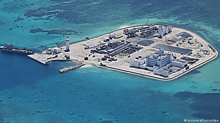 China Bauarbeiten auf Inselgruppe im Sdchinesischen Meer