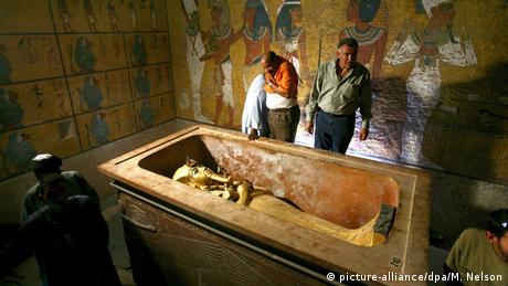 Ägypten Mumie Sarkophag Tutanchamun 