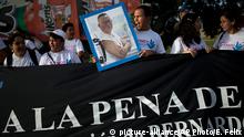Manifestación contra la pena de muerte que pesa, aún, contra Bernardo Tercero.
