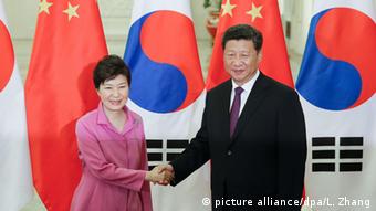 Sdkorea China Park Geun-hye und Xi Jinping
