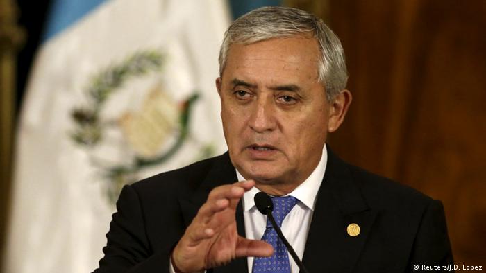 Rais wa Guatemala Otto Pérez Molina 