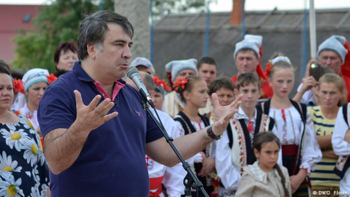 Михаил Саакашвили в Одессе
