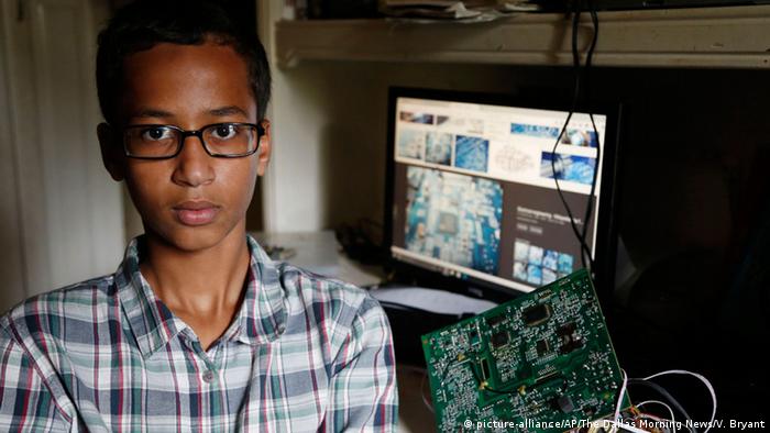 USA Muslimischer Schüler Ahmed Mohamed