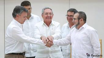 El presidente Juan Manuel Santos ha insistido en que legitimará un eventual acuerdo de paz mediante un referendo popular.