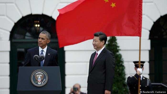 Os presidentes de China e EUA, Xi Jinping e Barack Obama, discutiram aquecimento global, cibersegurança, direitos humanos e questões militares em Washington