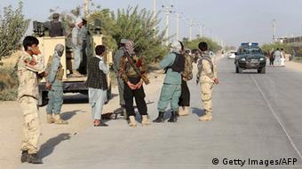 Afghanistan Polizei Kampf gegen Taliban nach Einnahme Kundus