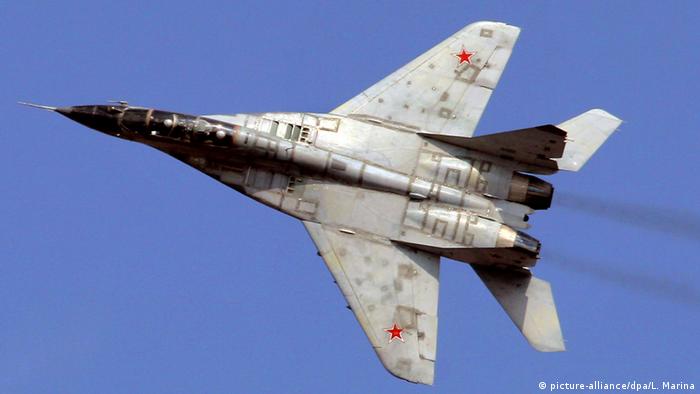 Russisches Kampfflugzeug MiG-29