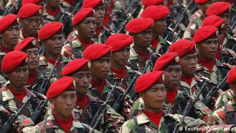 Indonesien Kopassus Elite Armee Einheit