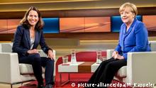 Fernsehen - Angela Merkel bei Anne Will
