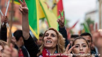 Deutschland Berlin Demonstration Kurden