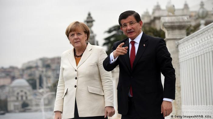 Merkel, Davutoğlu ile son olarak Gaziantep'te biraraya gelmişti 