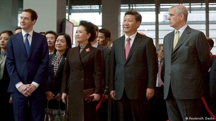 Vereinigtes Königreich Staatsbesuch von Chinas Präsident Xi Jinping