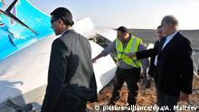 Airbus-Absturz über Ägypten Absturzstelle