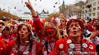 Deutschland Auftakt Karneval in Köln