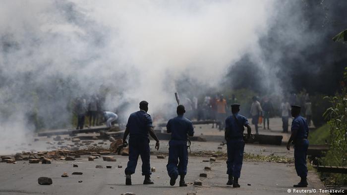 Burundi Gewalt und Proteste