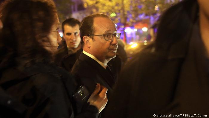 Frankreich Terror in Paris Bataclan Hollande