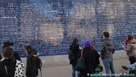 Frankreich Paris Ich liebe Dich-Wand